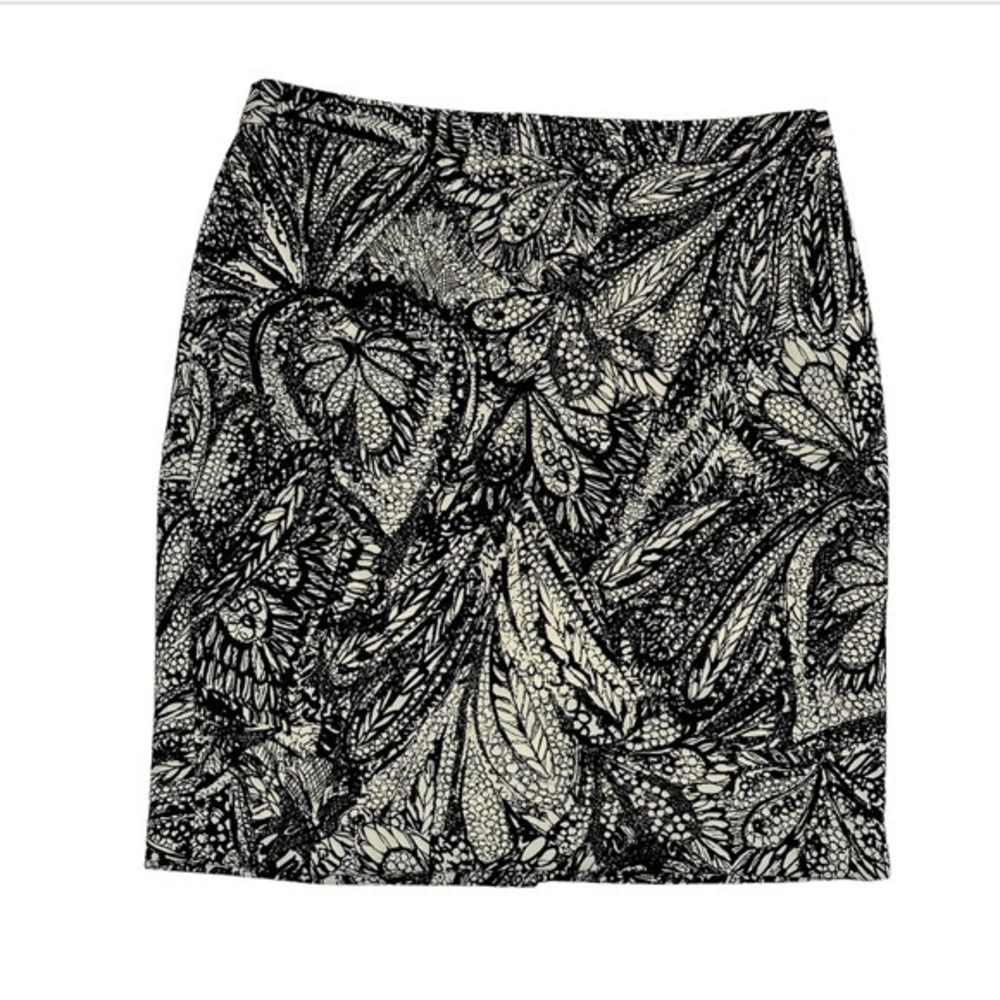 LOFT Floral A Line Skirt Women’s Size‎ 8